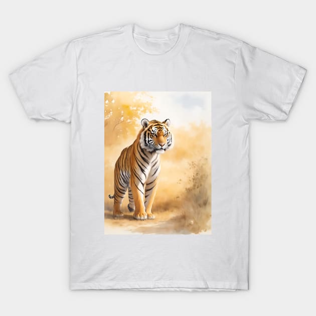 Majestic Tiger T-Shirt by DeVerviers